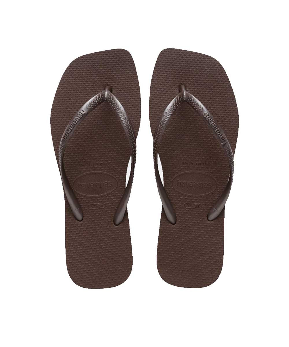 Havaianas Women's Slim Square Solid Thongs