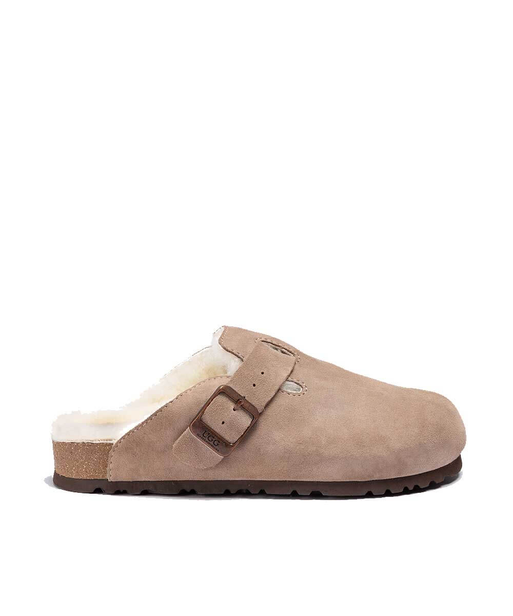 Men's UGG Wool Marly Slippers – Taupe Main image