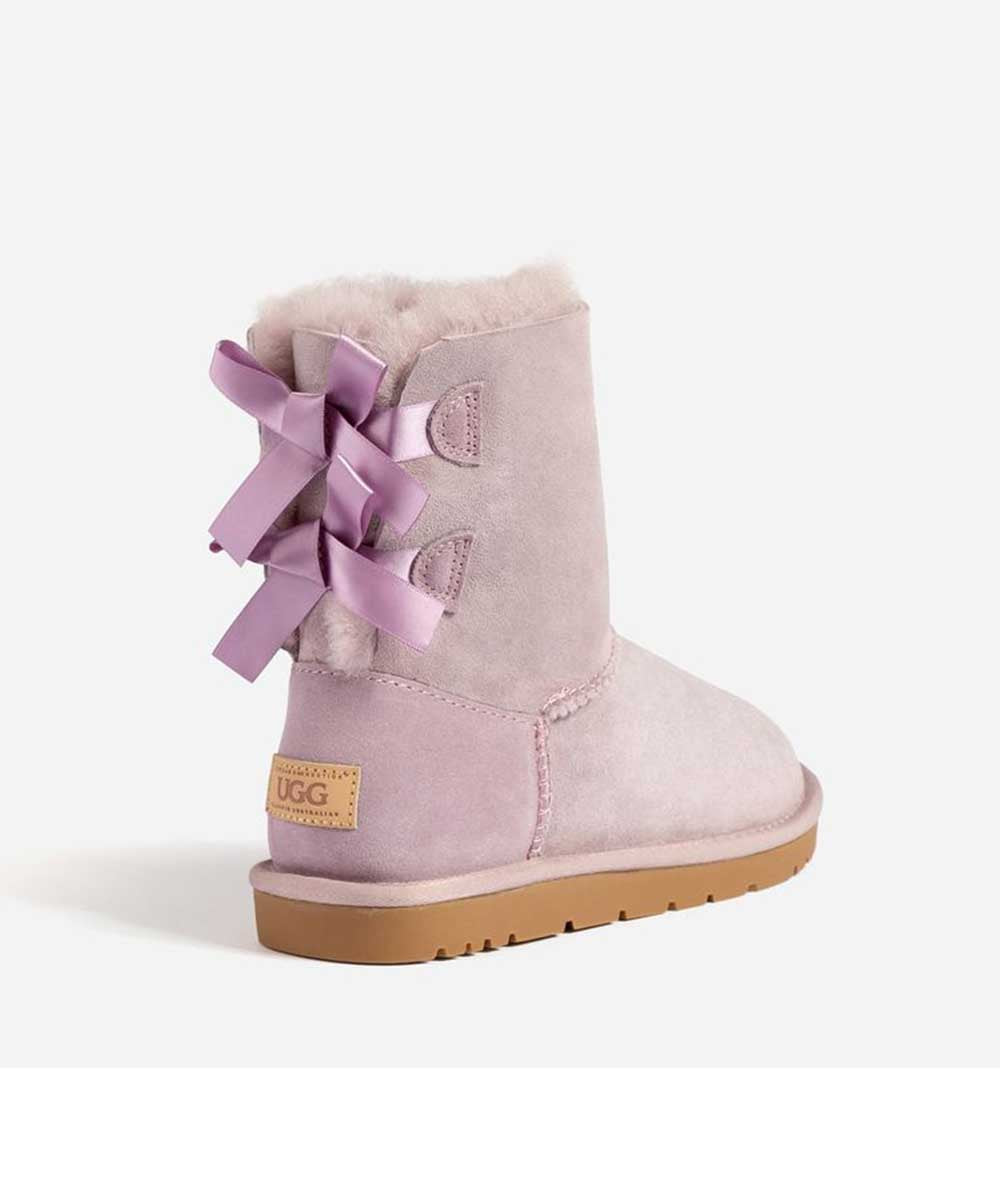 Kid’s UGG 2 Ribbon Boots Secondary image