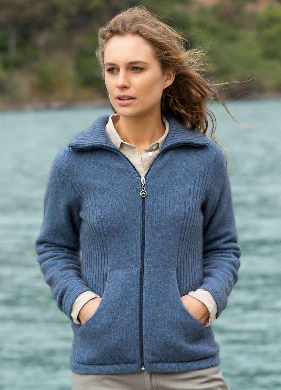 Women's Market Day Merino Possum Jacket Main image