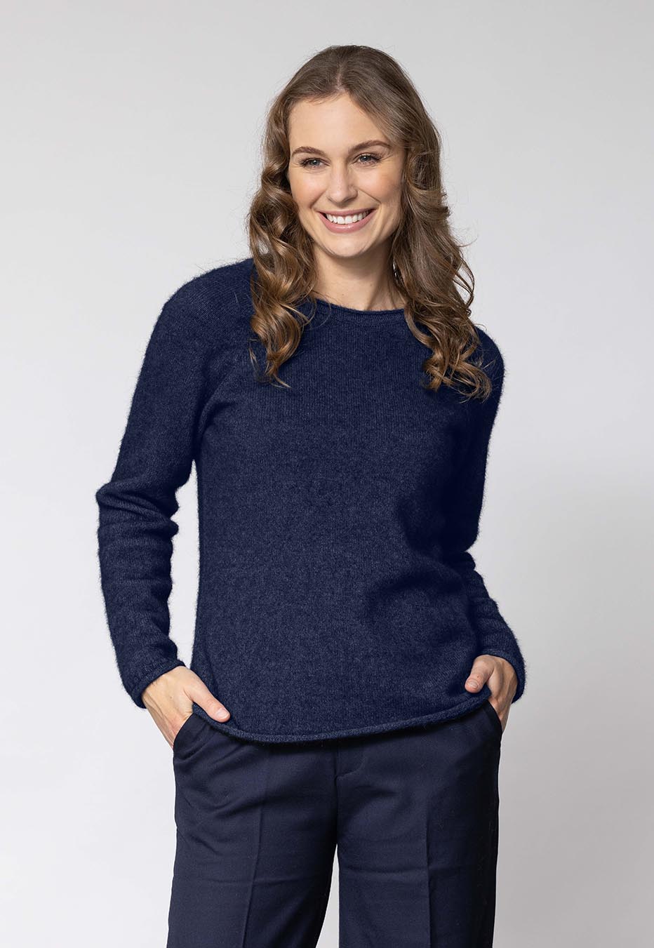 Women's Rutland Crew Merino Possum Sweater Secondary image