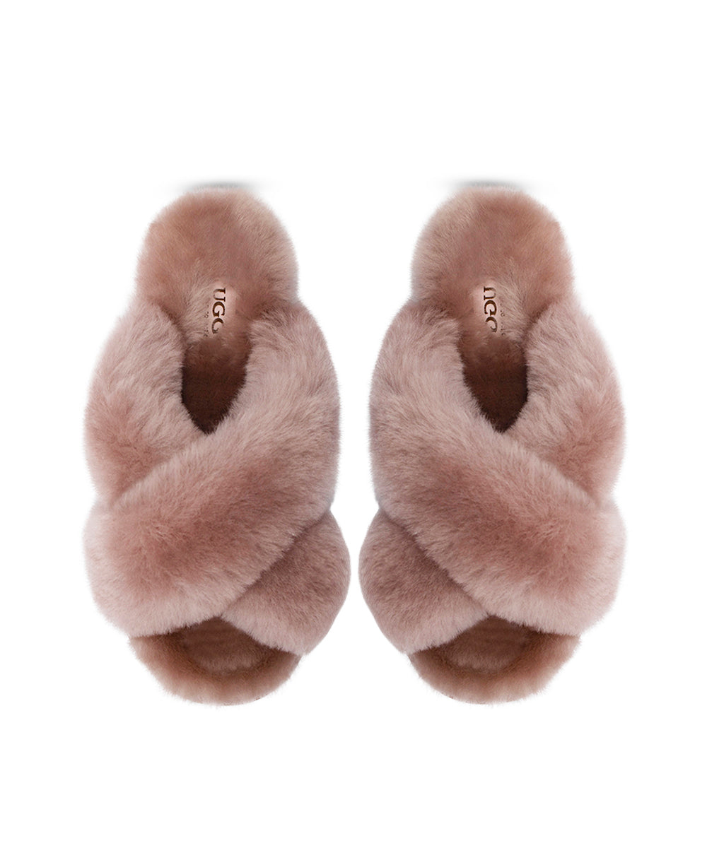 Women's UGG Premium Cross Over Slippers